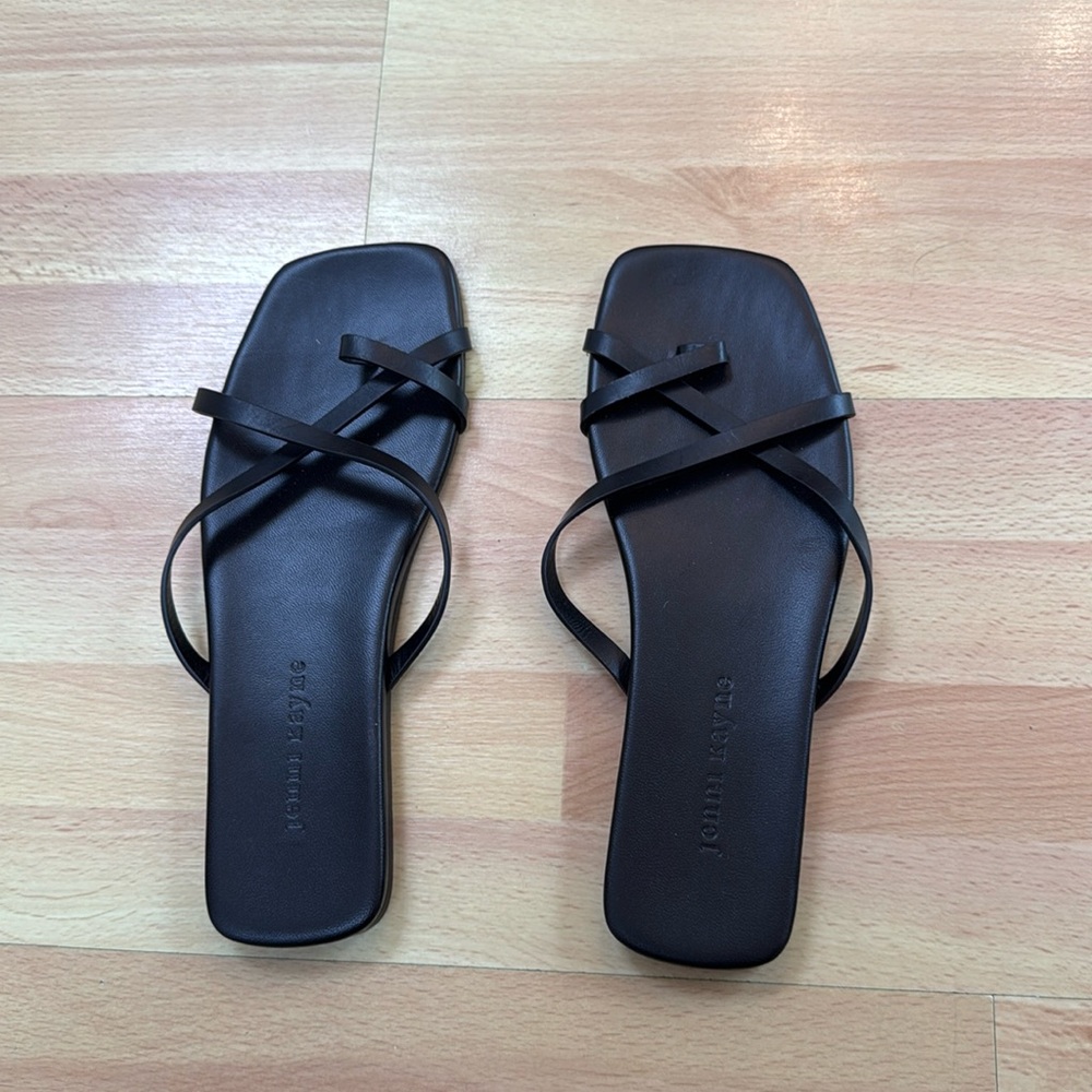 Jenni Kayne strappy leather sandal Sz 39